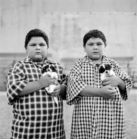 Twins Simon & Manuel. Miami, AZ